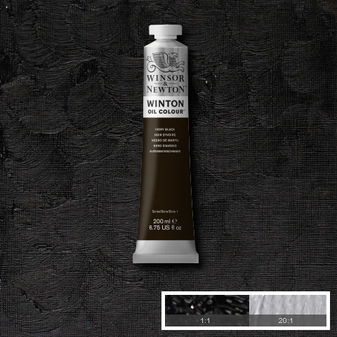 Winton Oil Colours - Black or Grey or Blue - Image 14