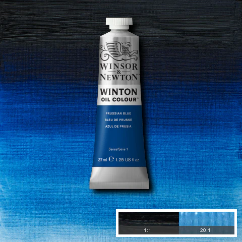 Winton Oil Colours - Black or Grey or Blue - Image 17