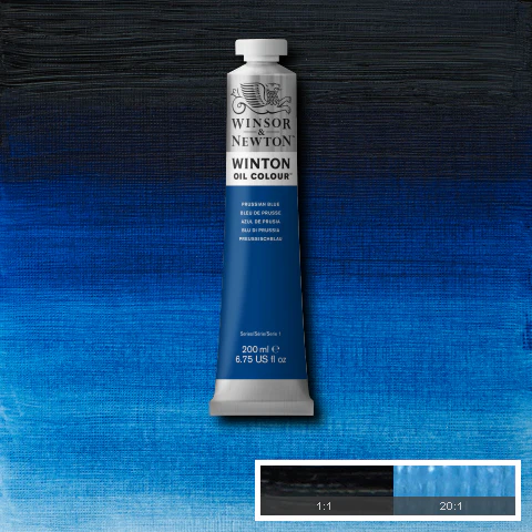 Winton Oil Colours - Black or Grey or Blue - Image 18