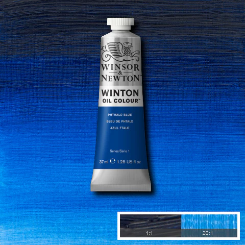 Winton Oil Colours - Black or Grey or Blue - Image 5