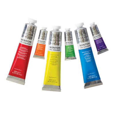 Winton Oil Colours - Orange or Red or Purple - Image 2