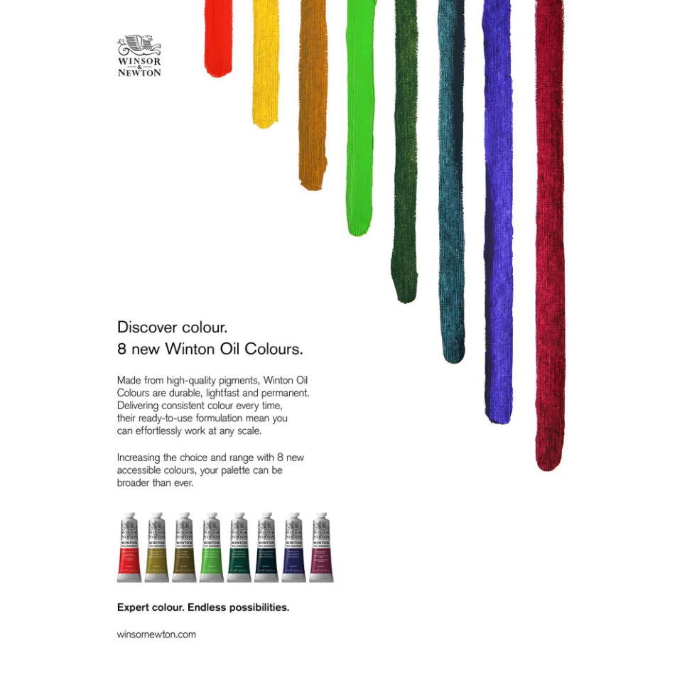 Winton Oil Colours - Orange or Red or Purple - Image 3
