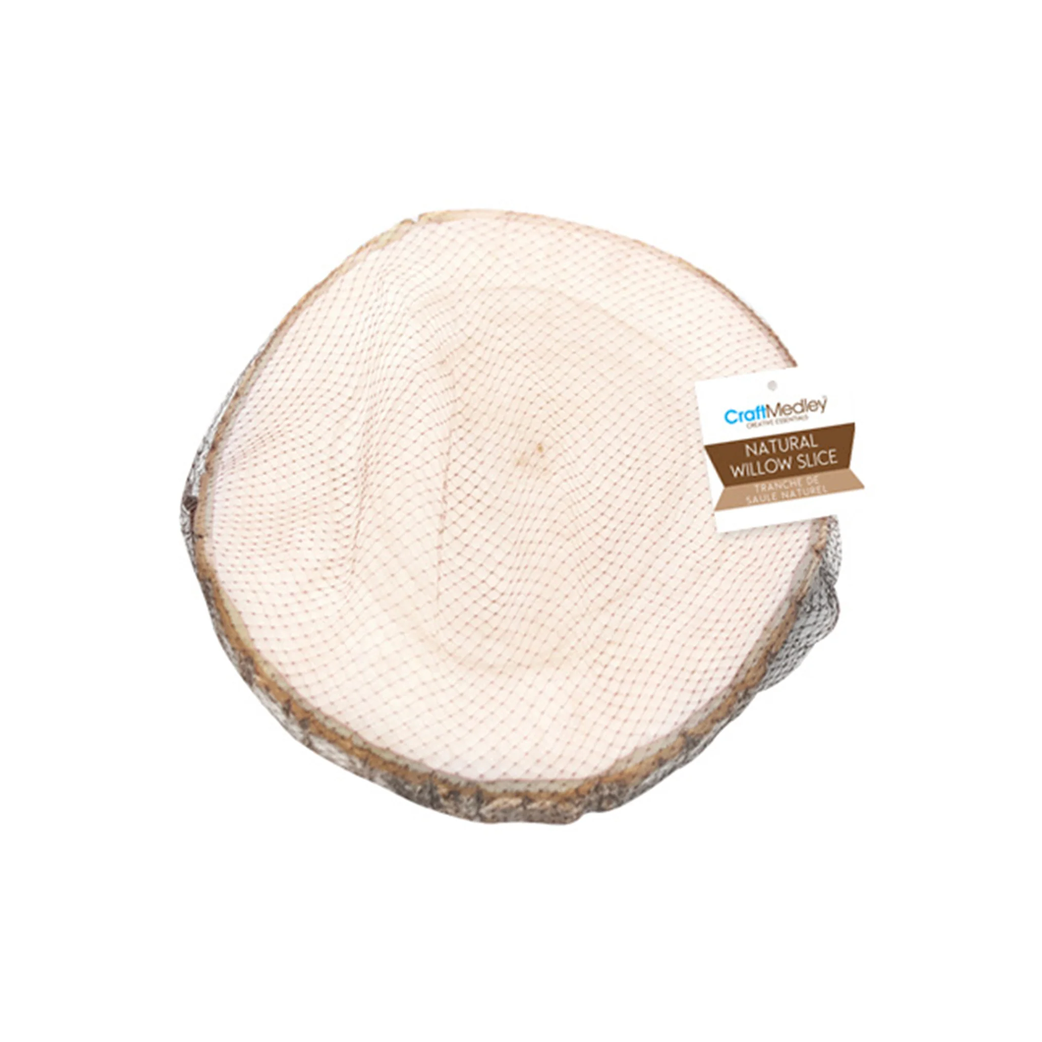 Wood Craft Willow Slice - Image 2